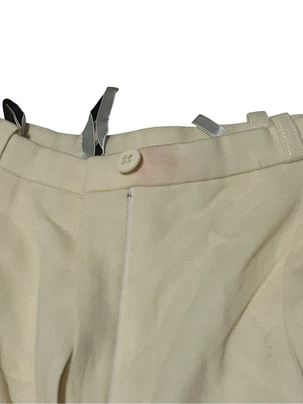 Vintage Christian Dior Tailored Trousers Beige - Picture 4 of 6